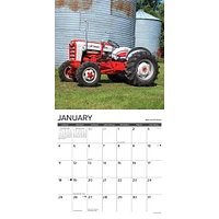 Tractors Classic 2026 Wall Calendar