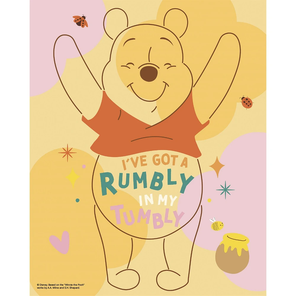 Winnie The Pooh Exclusive with Print Wall 2025 Calendar