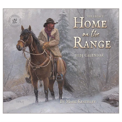 Home On The Range Wall 2025 Calendar