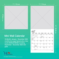 Canadian Geographic La Faune 2026 Mini Calendar (French)