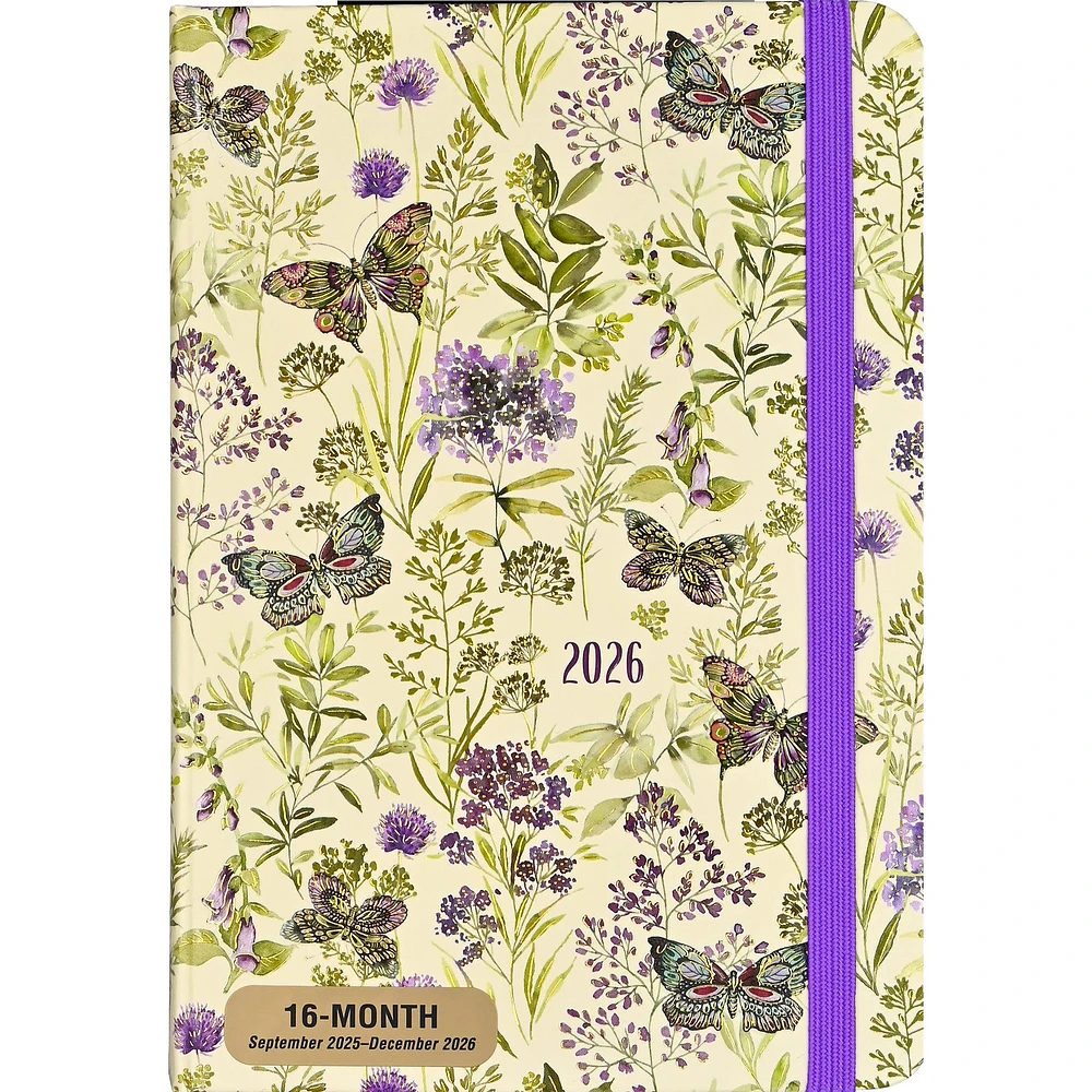 Amethyst Butterflies 2026 Engagement Calendar