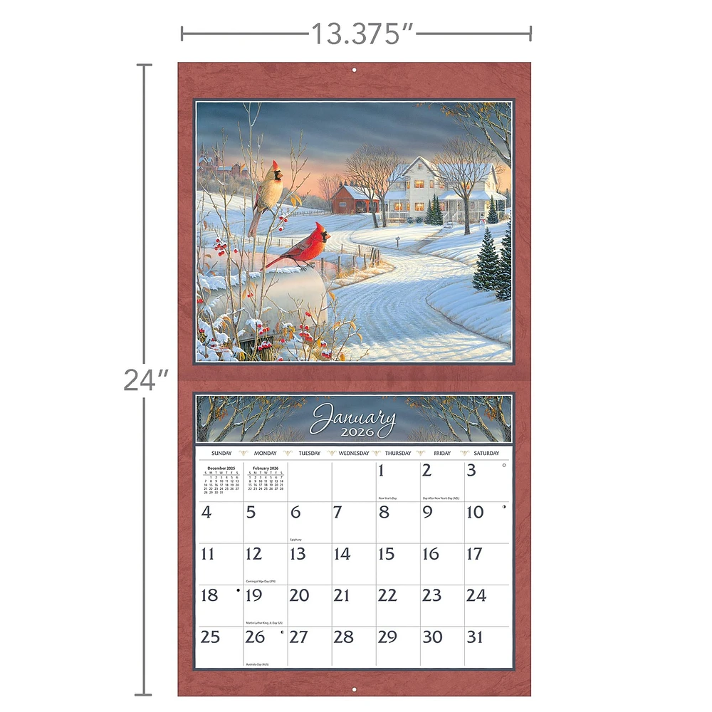 Meadowland 2026 Wall Calendar - Online Exclusive