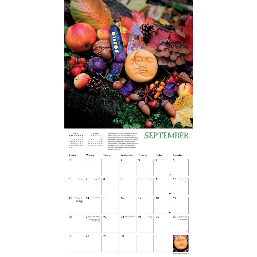 Wicca 2026 Wall Calendar - Online Exclusive