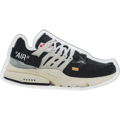 Nike Off White Prestos Vinyl Sticker - FINAL SALE