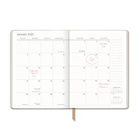 Leaves On Hazelnut Planner 2025 Calendar