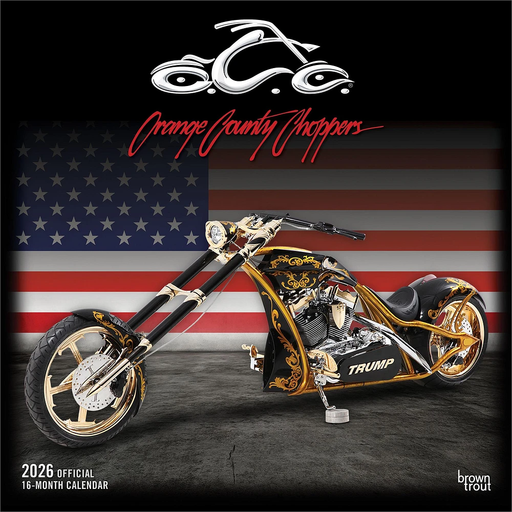 Orange County Choppers 2026 Wall Calendar - Online Exclusive