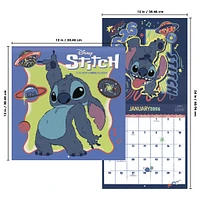 Stitch 2026 Wall Calendar