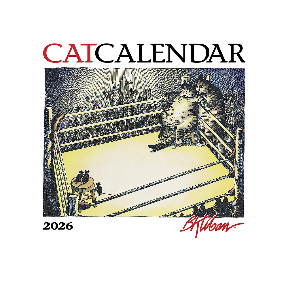 B Kliban Cat 2026 Mini Calendar - Online Exclusive