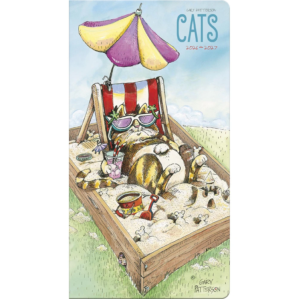Gary Patterson Cats 2026 2 Yr Pocket Planner Calendar - Online Exclusive