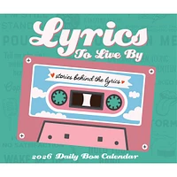Lyrics To Live By 2026 Box Calendar - Online Exclusive