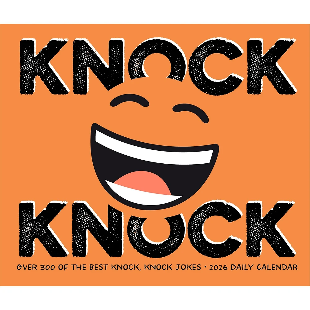 Knock Knock Daily Joke 2026 Box Calendar
