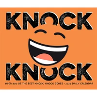 Knock Knock Daily Joke 2026 Box Calendar
