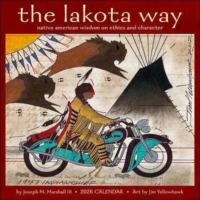 Lakota Way 2026 Wall Calendar - Online Exclusive