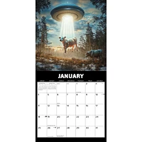 Cow Abductions 2026 Wall Calendar