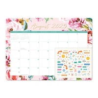 Bella Flora 2026 Decorative Desk Pad Calendar