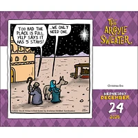 Argyle Sweater Box 2025 Calendar