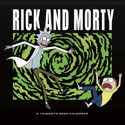 Rick And Morty Mini 2025 Calendar