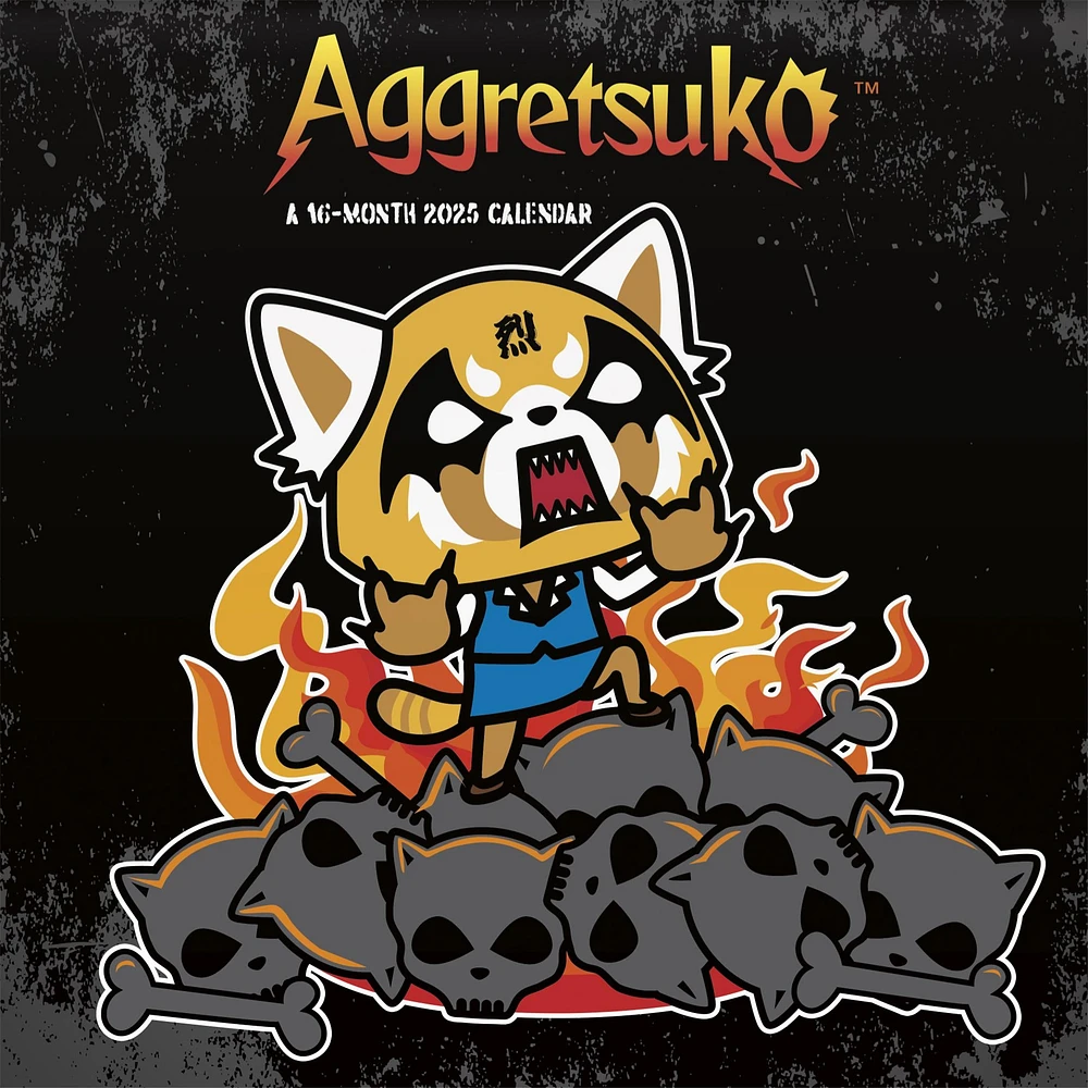 Aggretsuko Wall 2025 Calendar - Online Exclusive