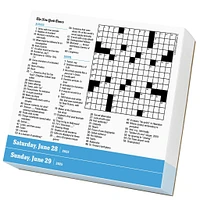 New York Times Daily Crossword Box 2025 Calendar