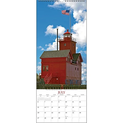 Lighthouses Poster 2025 Calendar