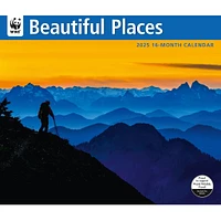 Beautiful Places World Wildlife Fund Wall 2025 Calendar