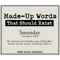 Made Up Words That Should Exist 2026 Box Calendar