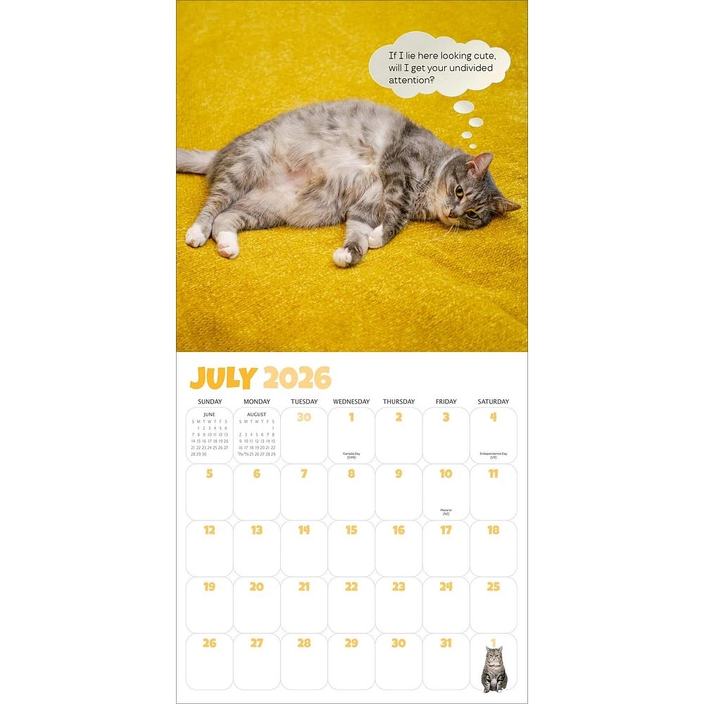 Chonkers 2026 Wall Calendar