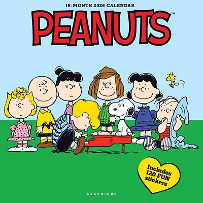 Peanuts Happiness Is 2026 Wall Calendar