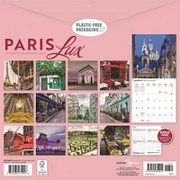 Paris Lux 2026 Wall Calendar