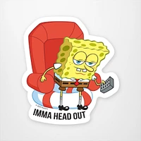 Imma Head Out Vinyl Sticker