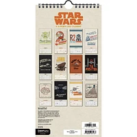 Star Wars Slim 2025 Calendar