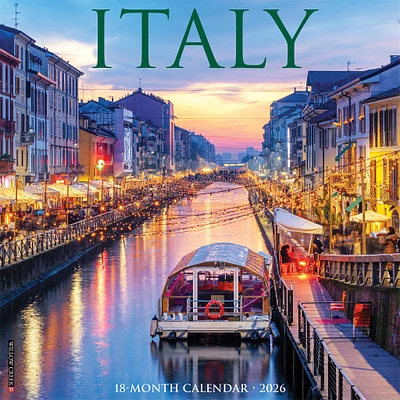 Italy 2026 Wall Calendar - Online Exclusive