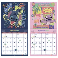 Stitch 2026 Wall Calendar