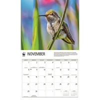World Wildlife Fund Hummingbirds 2026 Wall Calendar