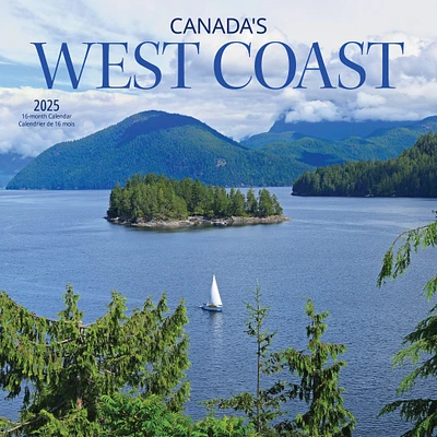 Canadas West Coast Wall 2025 Calendar - Online Exclusive