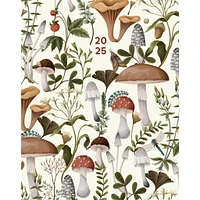 Magic Mushrooms Monthly Planner 2025 Calendar