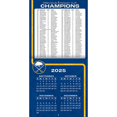 NHL Buffalo Sabres 2026 Wall Calendar