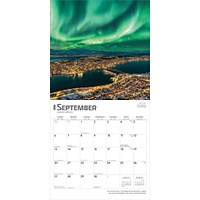 Aurora Borealis Bilingual 2026 Wall Calendar - Online Exclusive