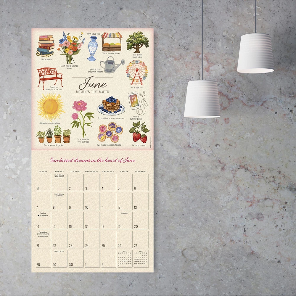 Moments That Matter 2026 Wall Calendar - Online Exclusive