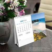 Beaches 2026 Double View Easel Calendar