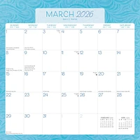 Seaside Currents 2026 Wall Calendar