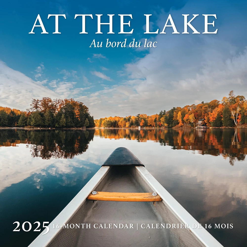 At The Lake Wall 2025 Calendar