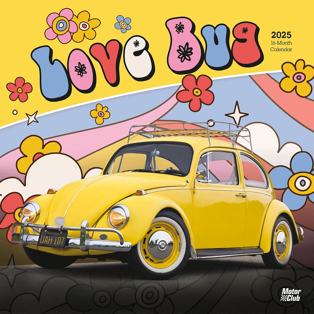 Love Bug Wall 2025 Calendar