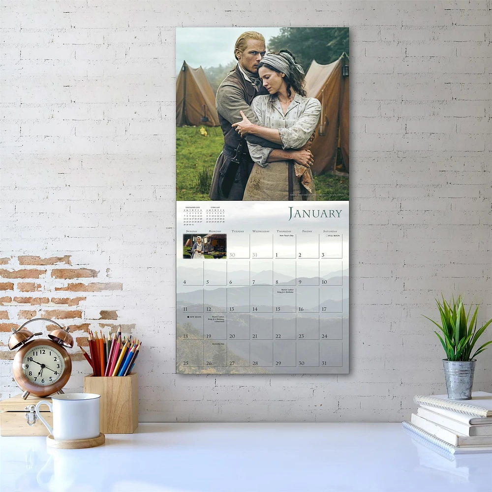 Outlander 2026 Wall Calendar