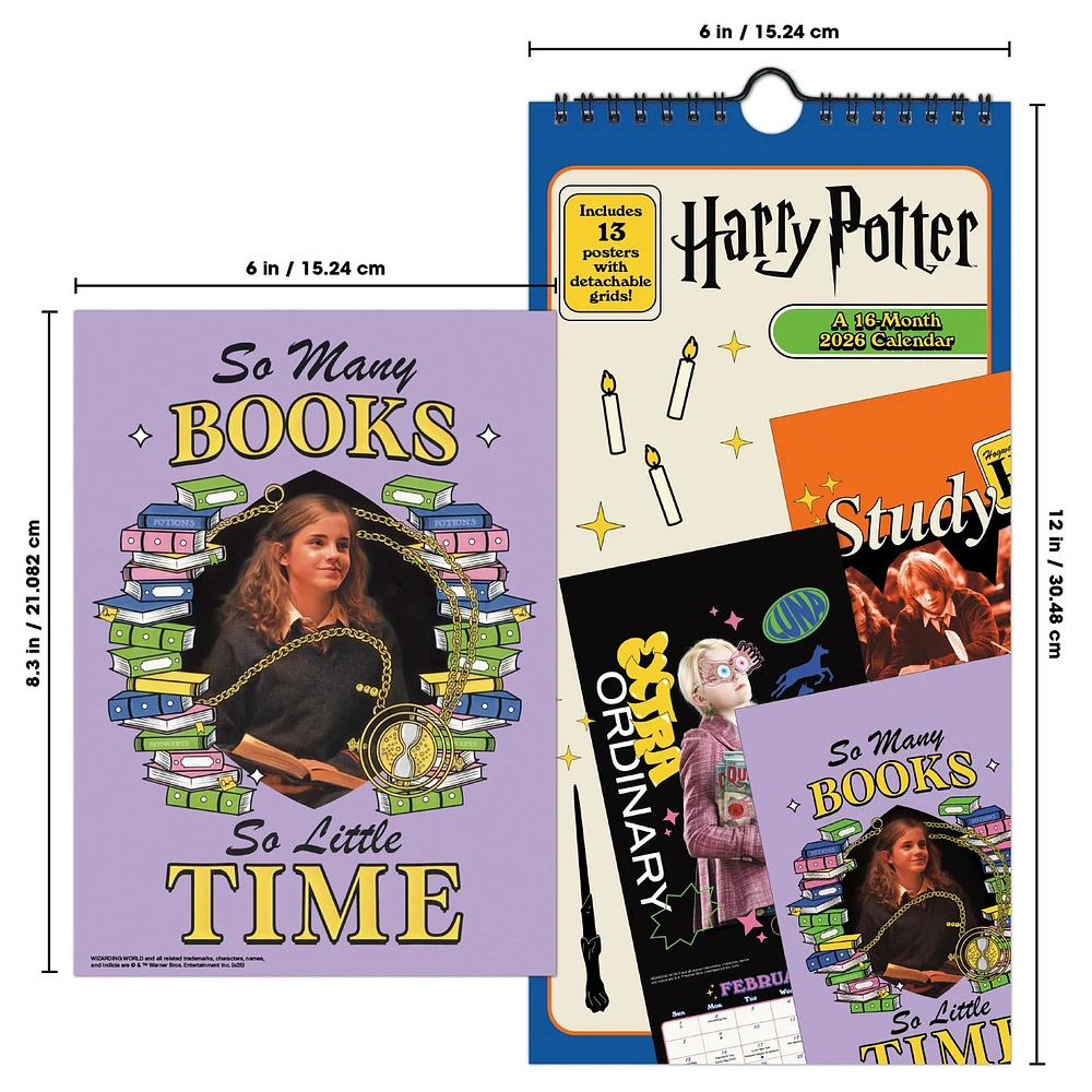 Harry Potter 2026 Mini Poster Calendar - Online Exclusive