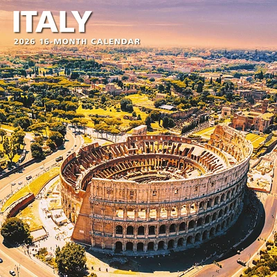 Italy 2026 Wall Calendar