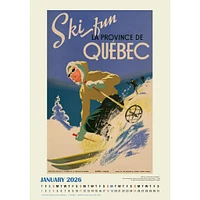 Travel The World 2026 Poster Calendar