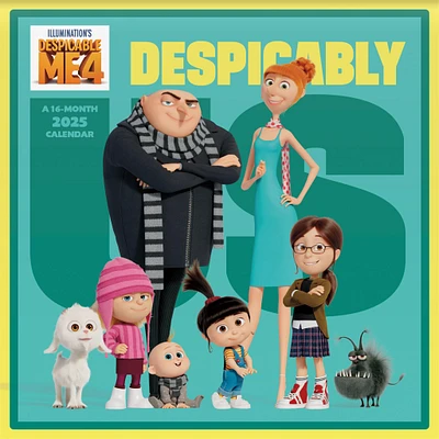 Despicable Me 4 Wall 2025 Calendar - Online Exclusive