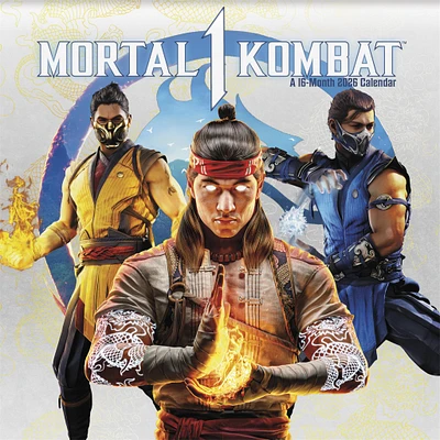 Mortal Kombat 2026 Wall Calendar - Online Exclusive