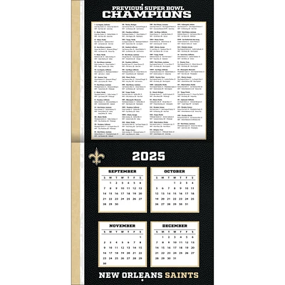 NFL New Orleans Saints 2026 Wall Calendar